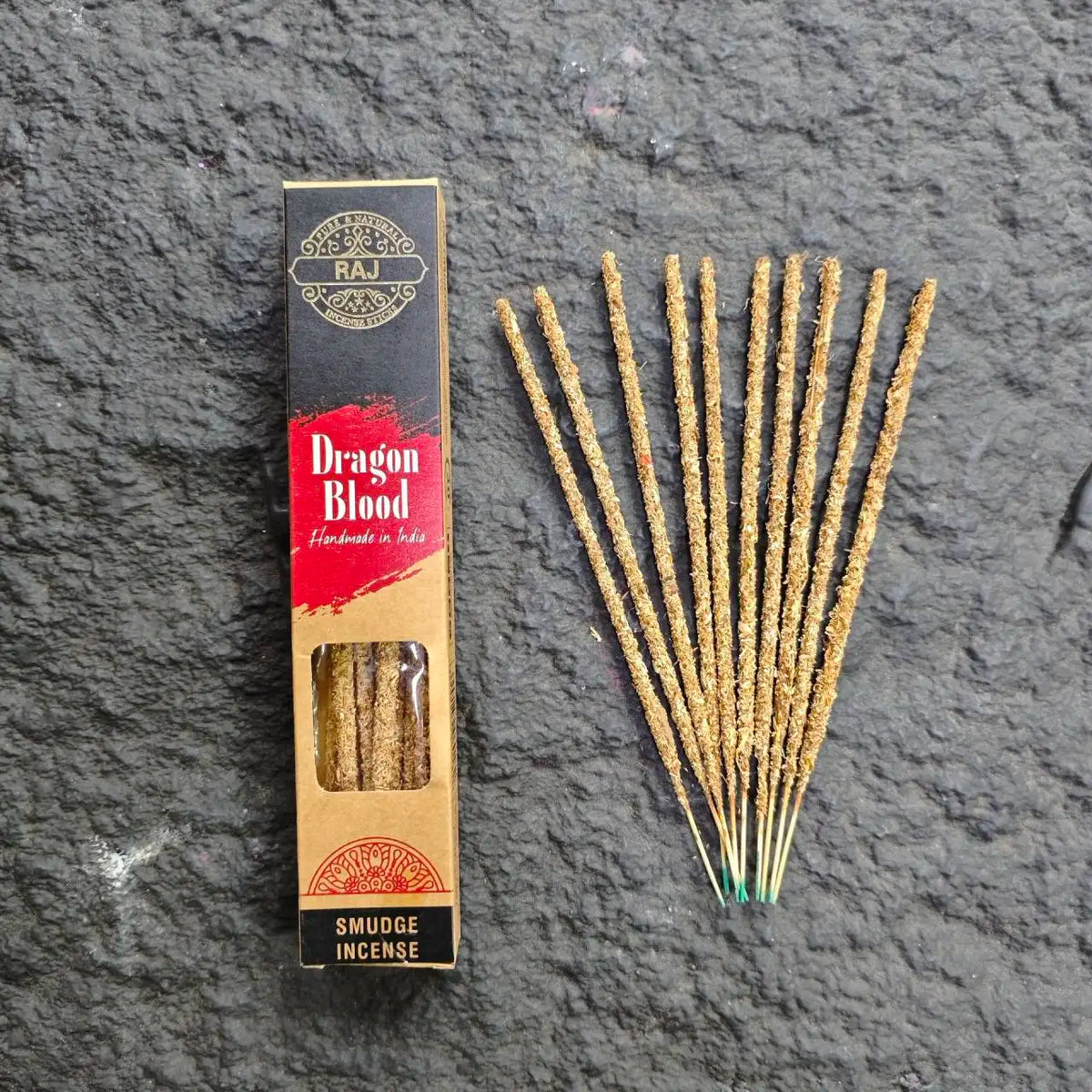 Handgerollte natürliche indische Räucherstäbchen zur Entspannung