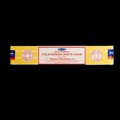Satya Indian Incense Sticks Handgefertigte Aromen für hausgemachtes Indien Weißer Salbei Drachenblut NAG Champa